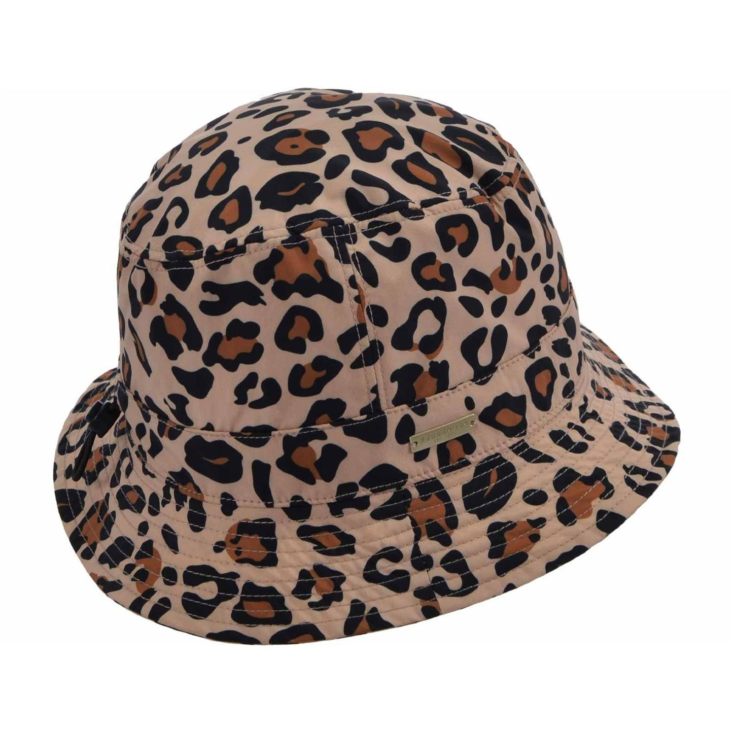 Water Repellent Leo Bucket Camel/Black