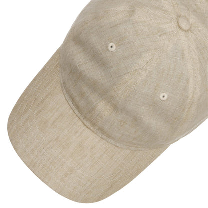 Baseball Cap Linen Beige