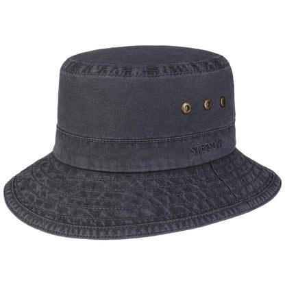 Bucket Organic Cotton Wide Blue