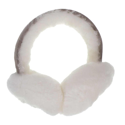 Shearling Earmuffs Smoke Grey