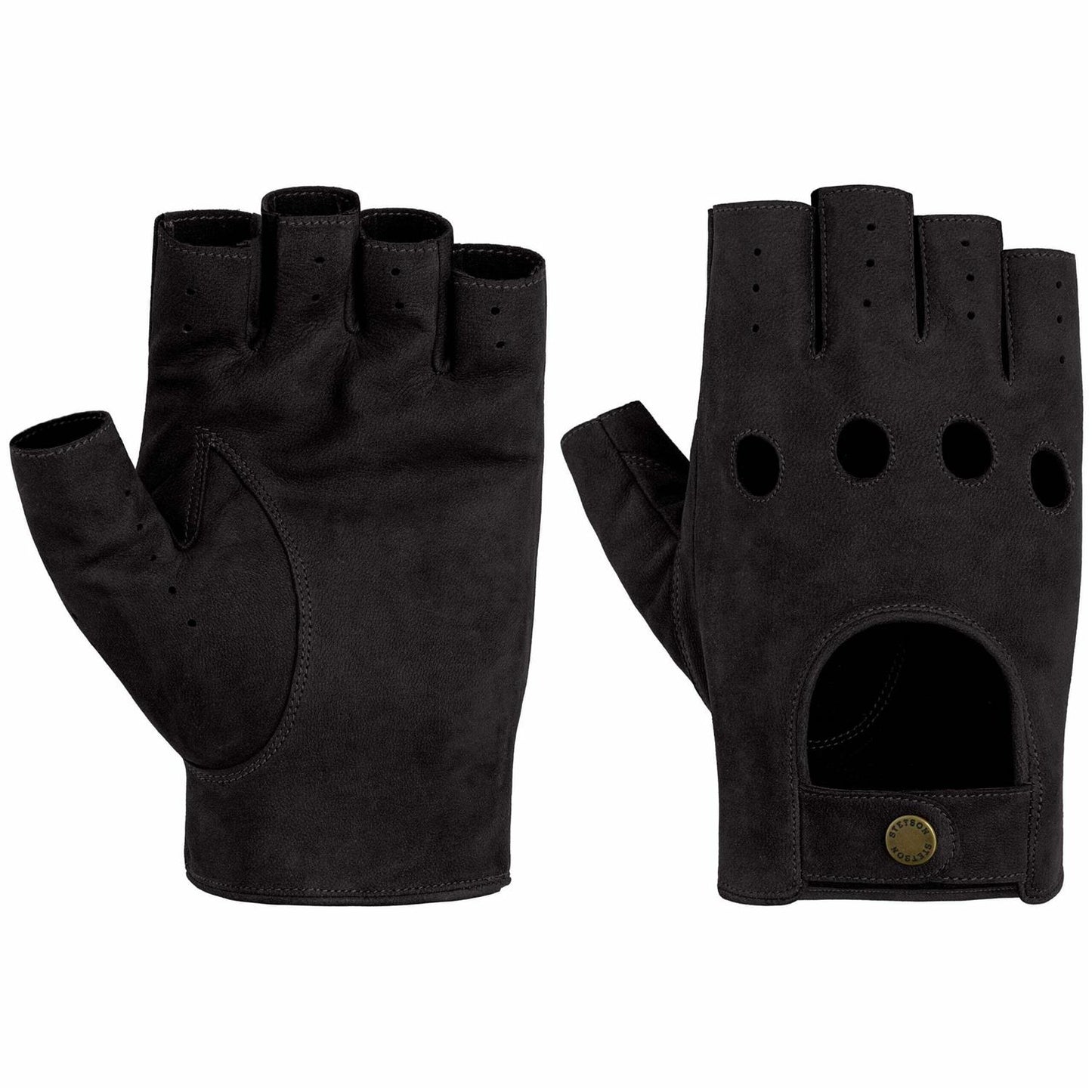 Racing Gloves Goat Nubuck Black
