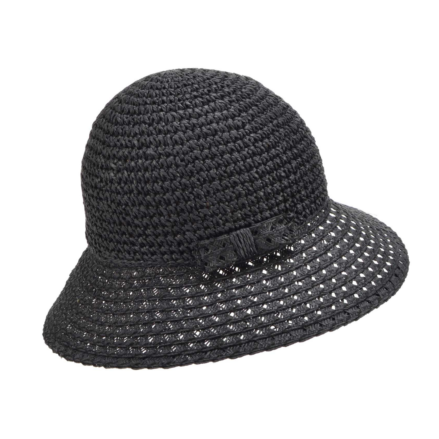 Blossom Paper Crochet Black