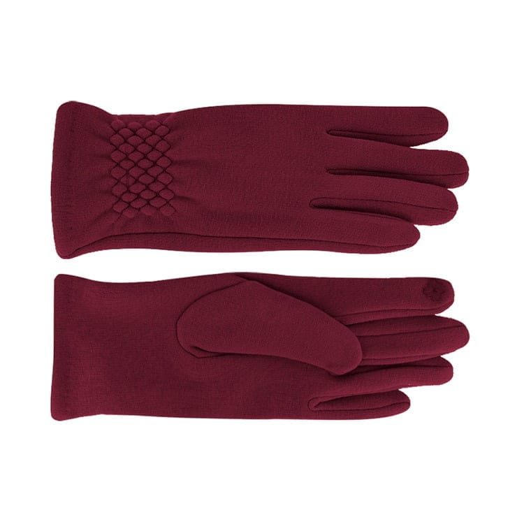 Gloves Touchscreen Red