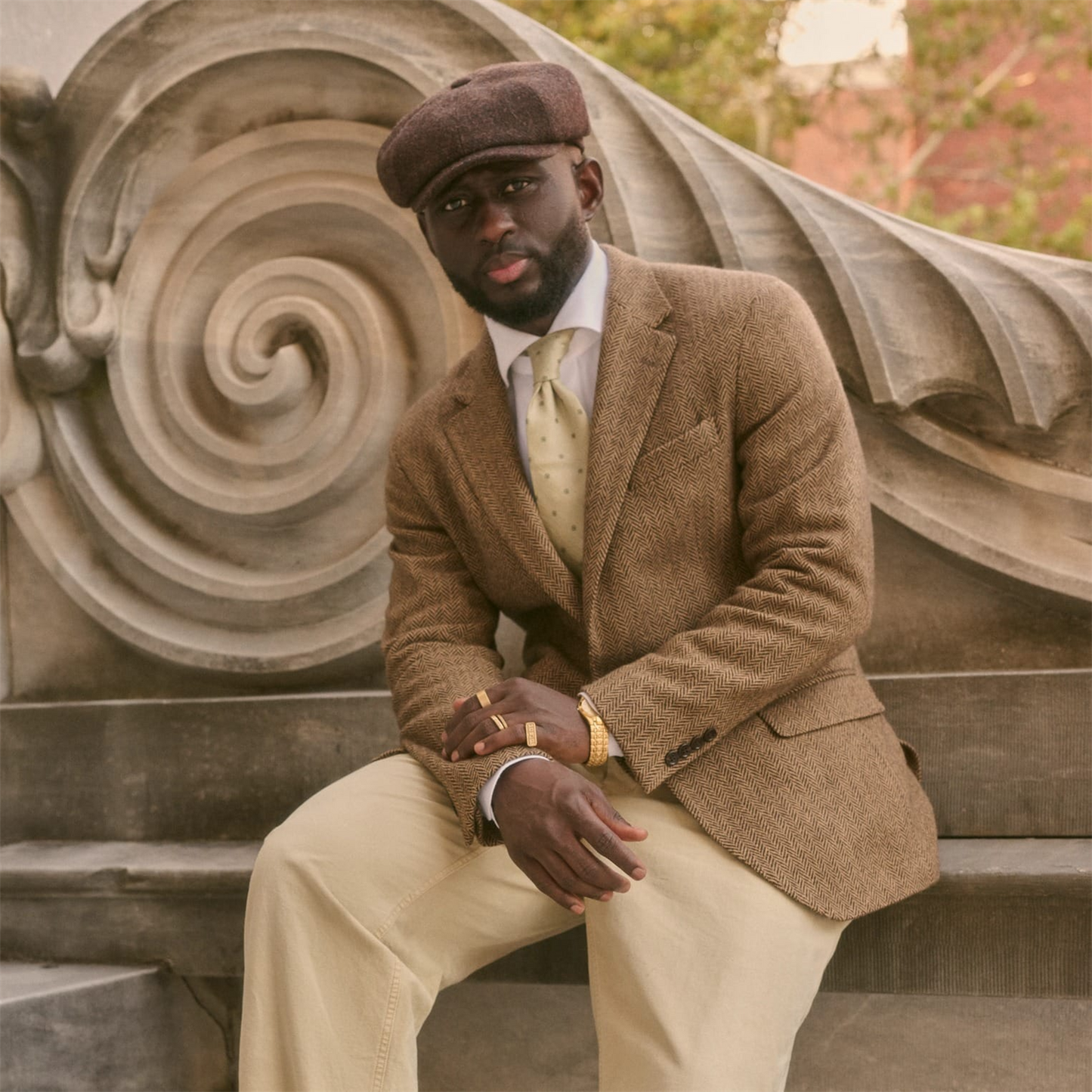 Hatteras Harris Tweed 160th Brown