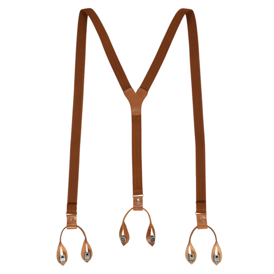 Lloyd Braces Leather Cognac