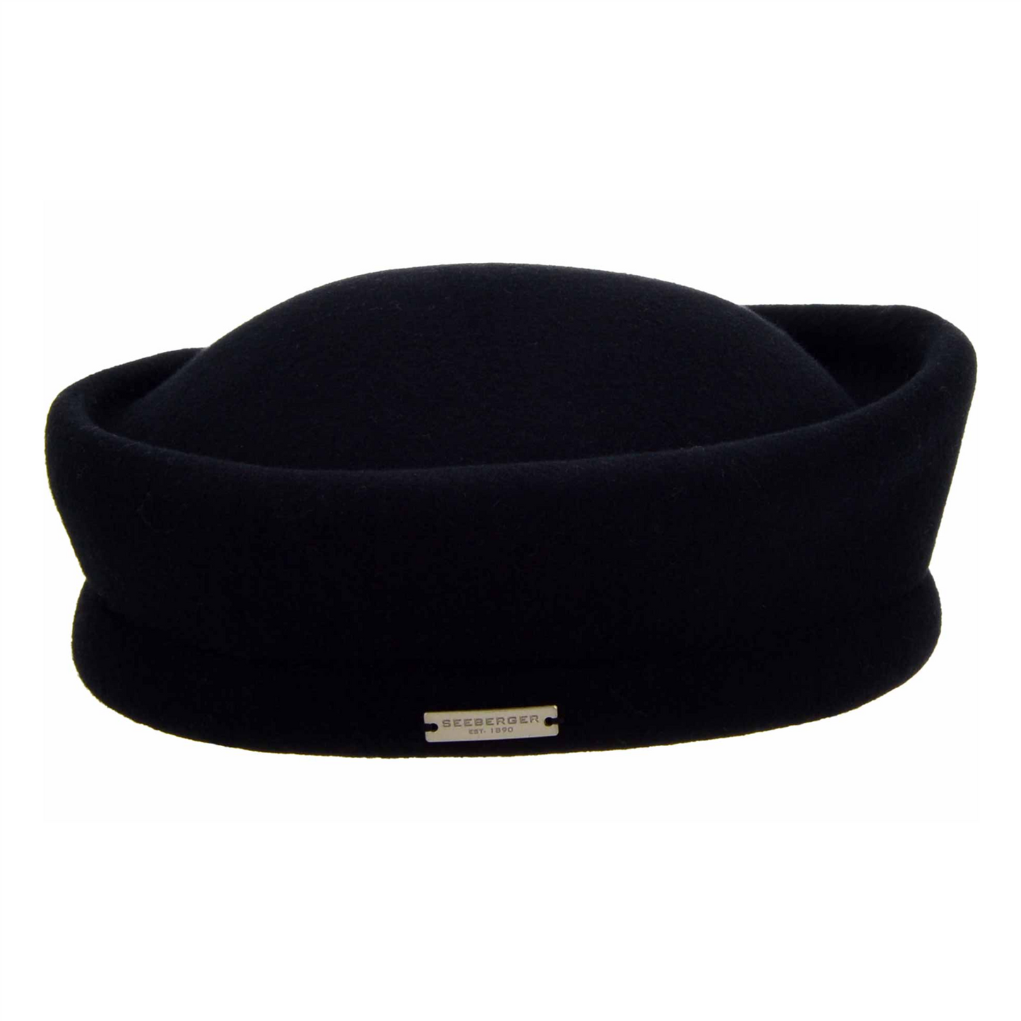 Woolfelt Pillbox Celeste Black