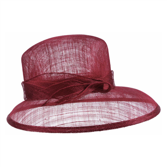 Selskapshatt Adeleide Berry Red