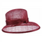 Selskapshatt Adeleide Berry Red