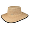 Raffia Crochet Adeline Linen/Black