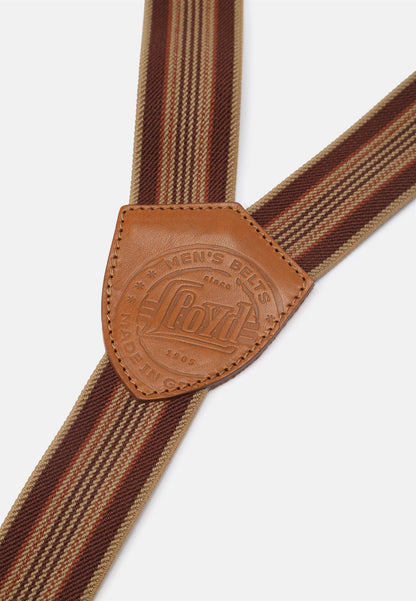 Lloyd Braces Leather Brandy
