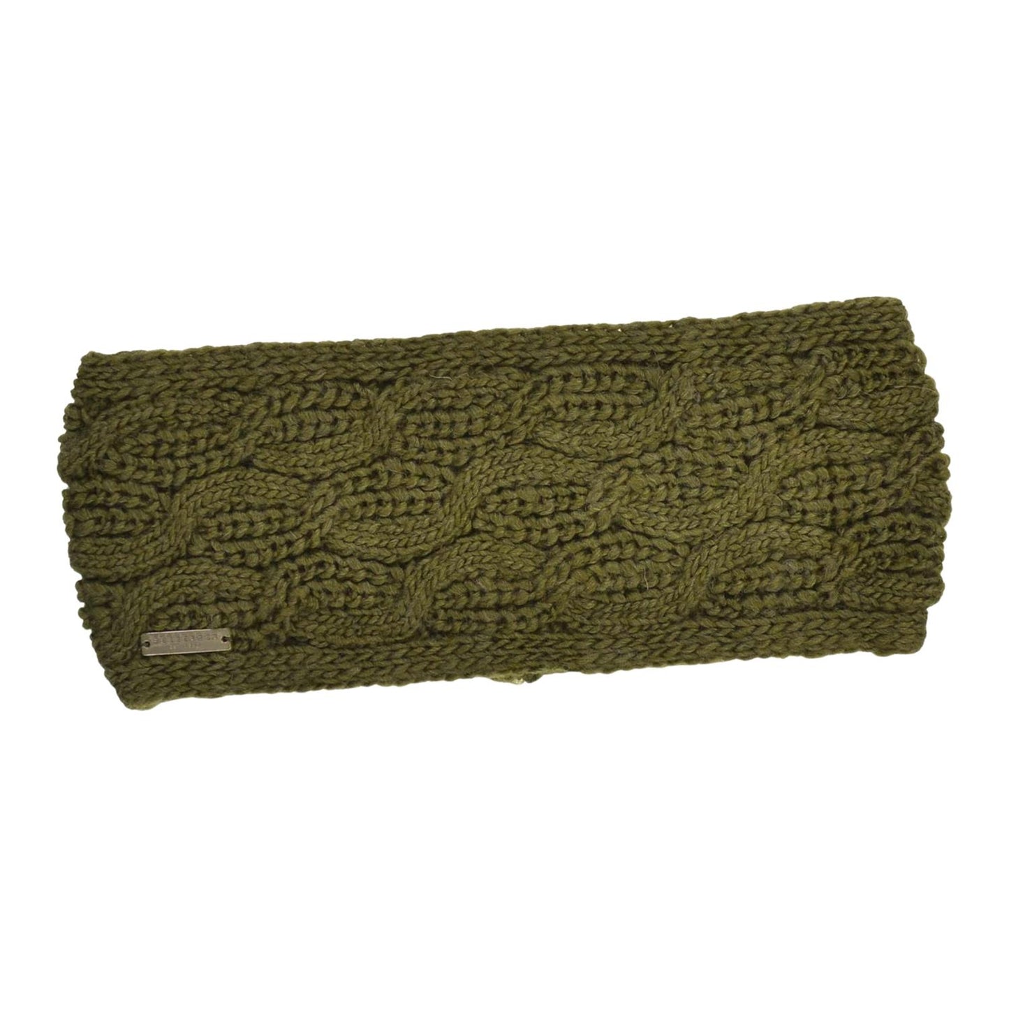 Knitted Headband Olive
