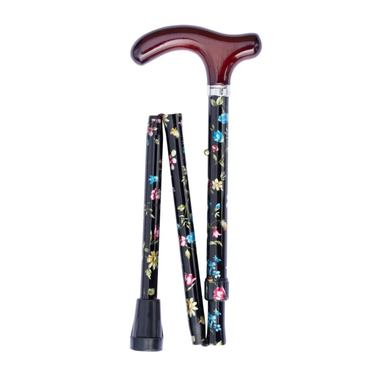 Folding, Ultra Petite, Adjustable, Floral