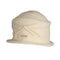 Boiled Wool Cloche Agnes Off-White