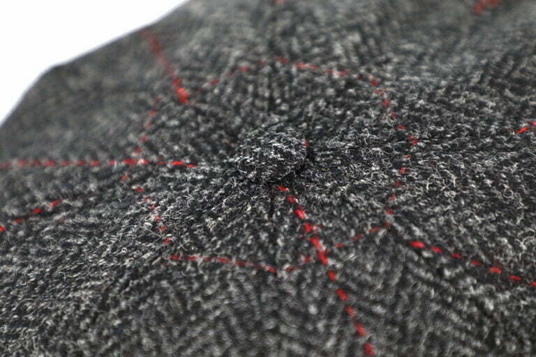 Baker Boy Cap i Shetland Wool Anthracite