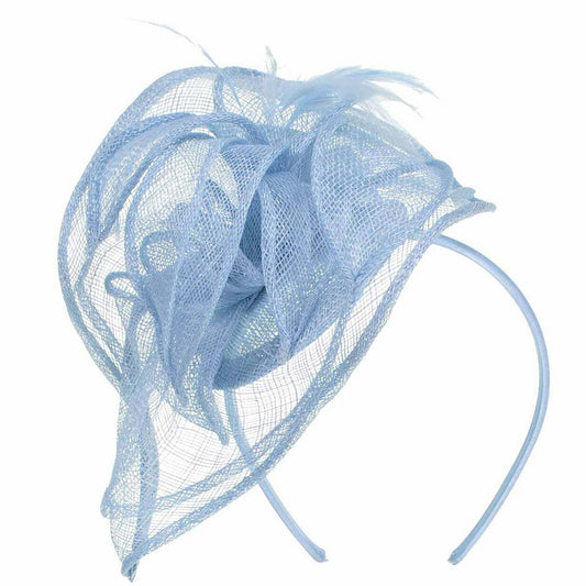 Paola Fascinator Light Blue