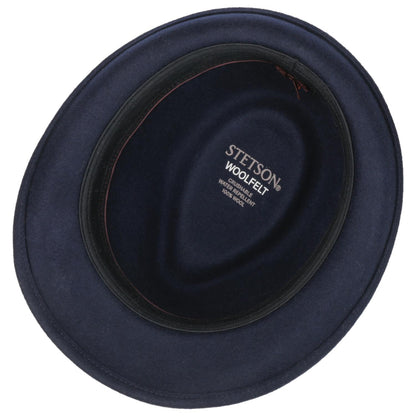 Elkader Fedora Woolfelt Blue