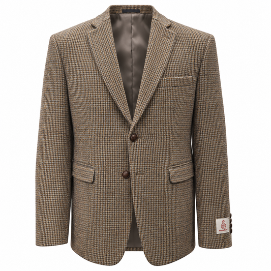 Dressjakke Harris Tweed Barleycorn Beige