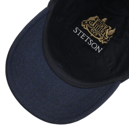 Baseball Cap Wool/Casmere/Silk Blue