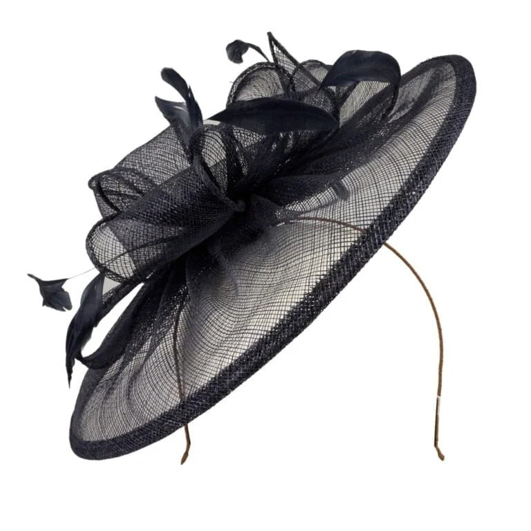Hermine Fascinator Navy