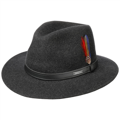 Traveller Woolfelt Mix Dark Grey