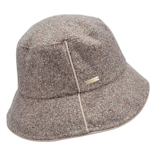 Tweed Bucket Sand/White