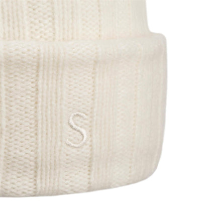 Beanie Cashmere White