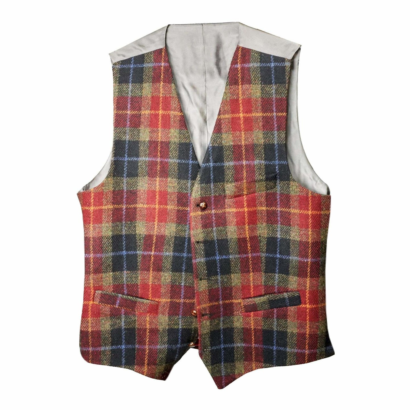 Vest Lee Overcheck Harris Tweed