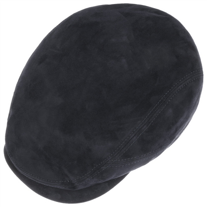 Driver Cap Goat Suede Navy