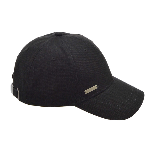 Isla Baseball Cap Cotton Anthracte
