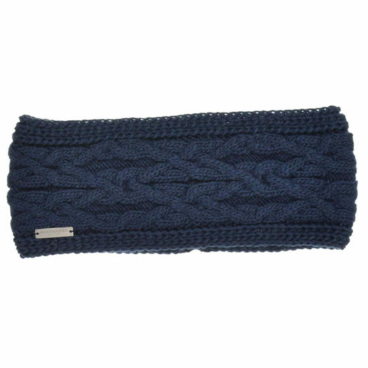 Cable Headband Marine Blue