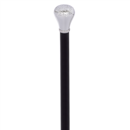 Embossed Chrome Knob