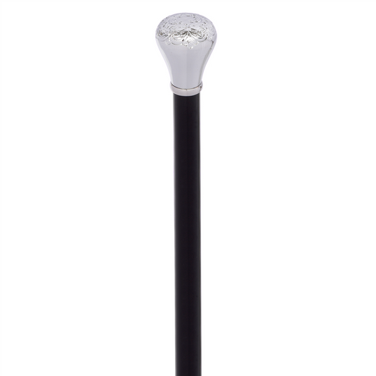 Embossed Chrome Knob