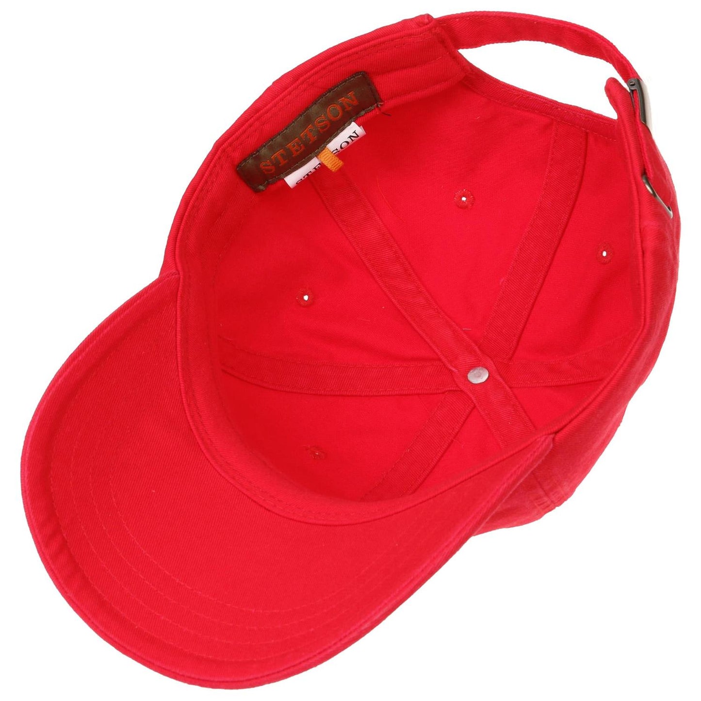 Rector Baseball Cap Cotton Red