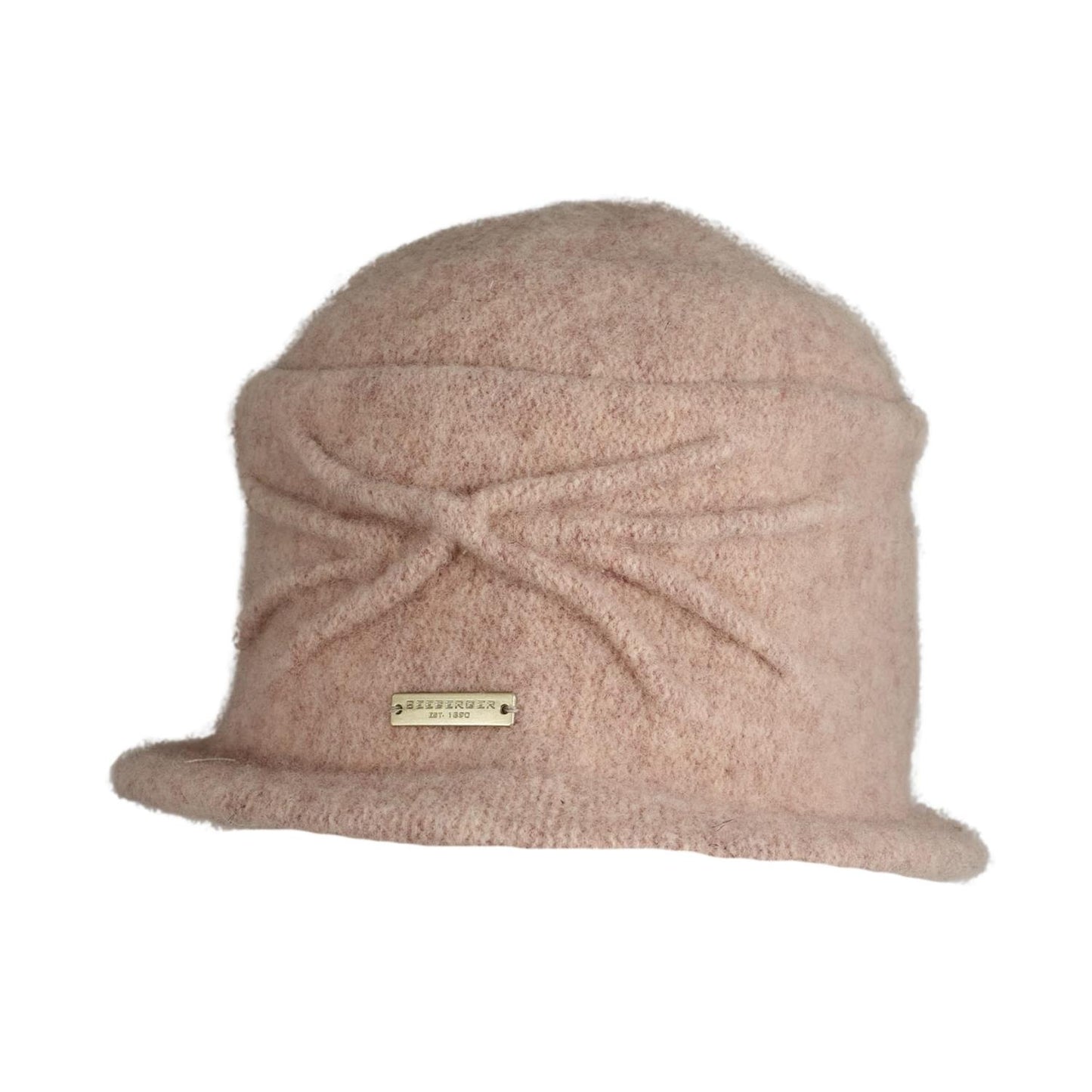 Boiled Wool Cloche Agnes Sand