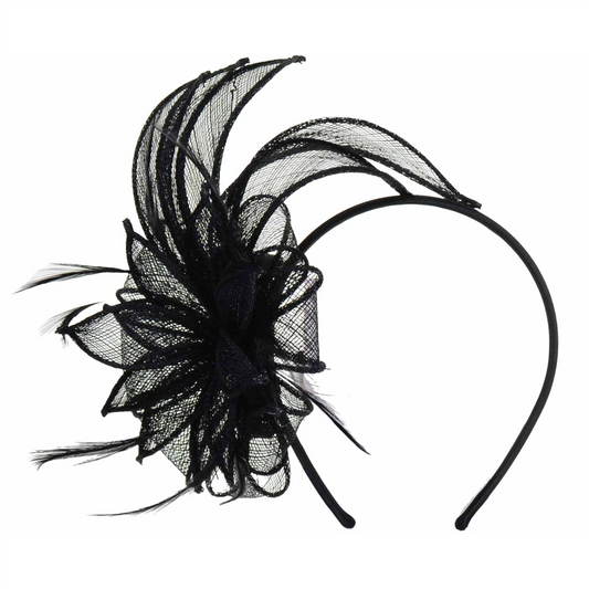Nikka Fascinator Black