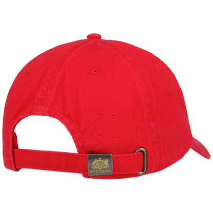 Rector Baseball Cap Cotton Red