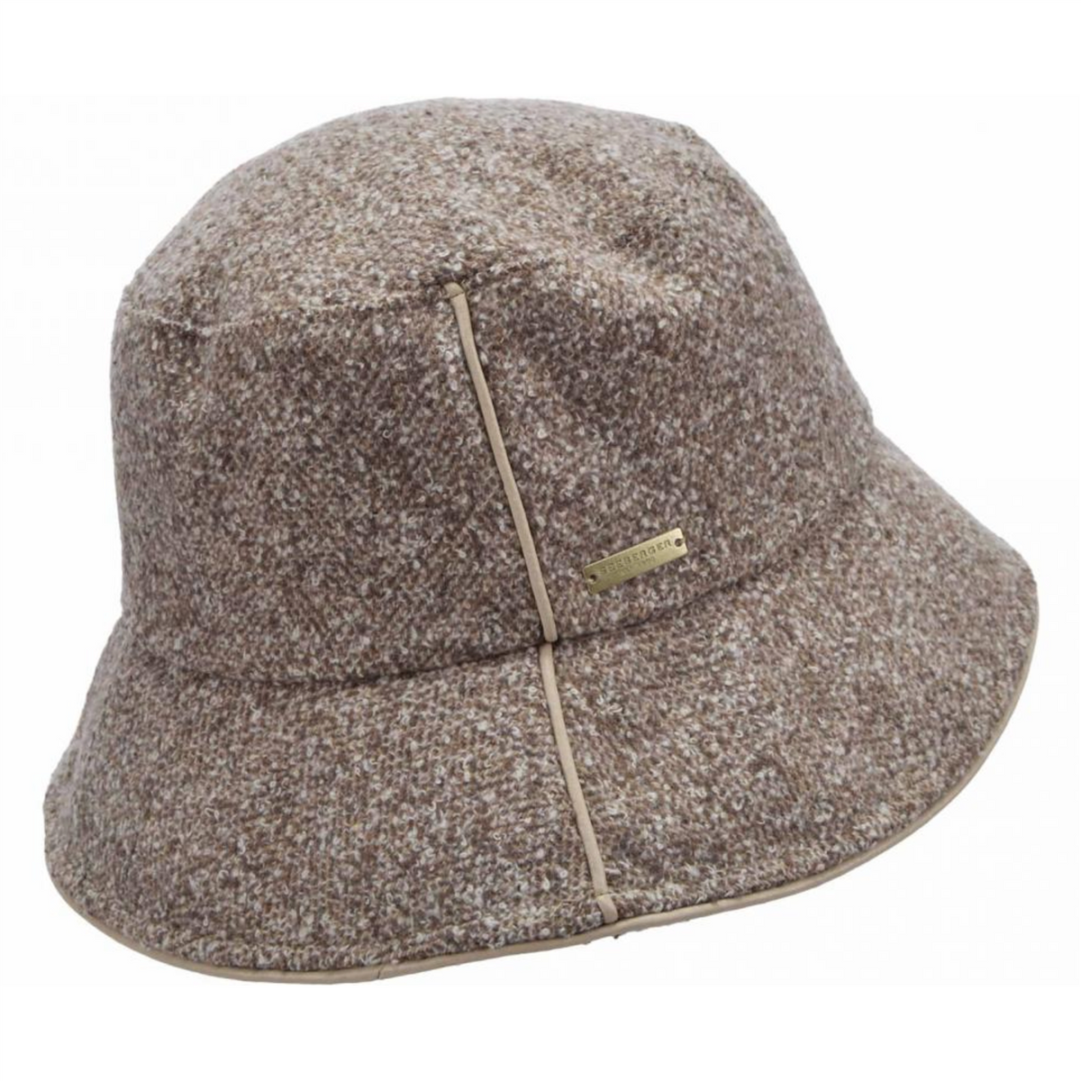 Tweed Bucket Teak/Camel