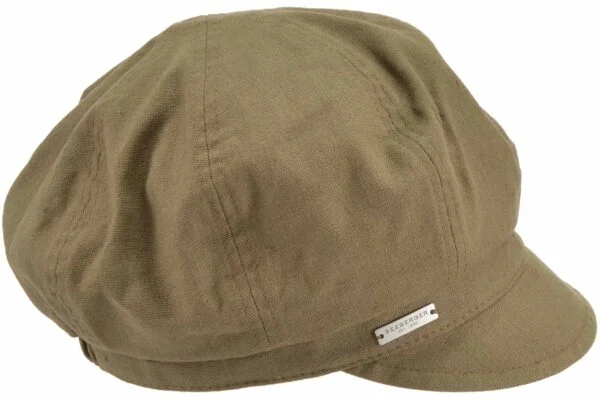 Seeberger Balloon Cap Viskose/Linen - Seeberger, Balloon cap, Hattebutikken.no