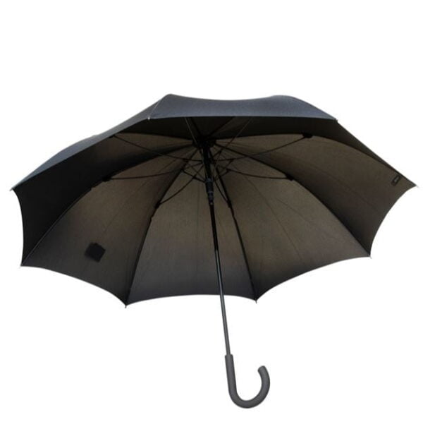 Umbrella Gents Black Crook - Classic Canes, Paraply, Hattebutikken.no