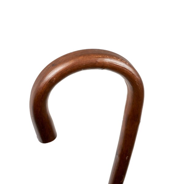 Brown Crook Flower Spaserstokk - Classic Canes, Tilbehør, Hattebutikken.no