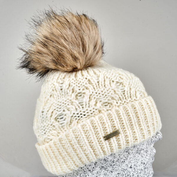 Seeberger Dianne Strikkelue Beanie - Seeberger, Dame, Hattebutikken.no