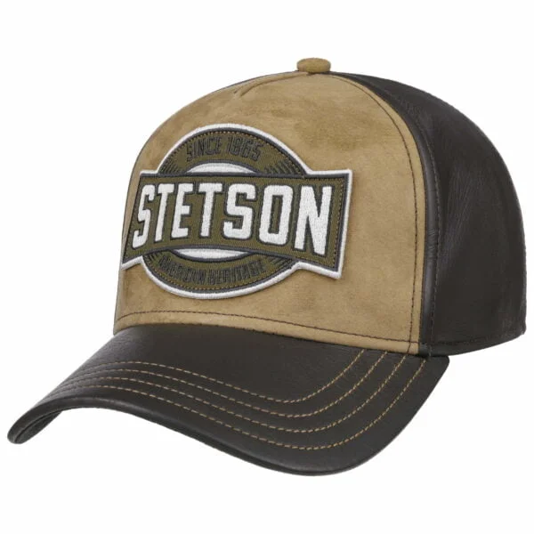 Stetson Trucker Cap Since 1865 Leather - Stetson, Herre, Hattebutikken.no