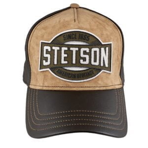 Stetson Trucker Cap Since 1865 Leather - Stetson, Herre, Hattebutikken.no