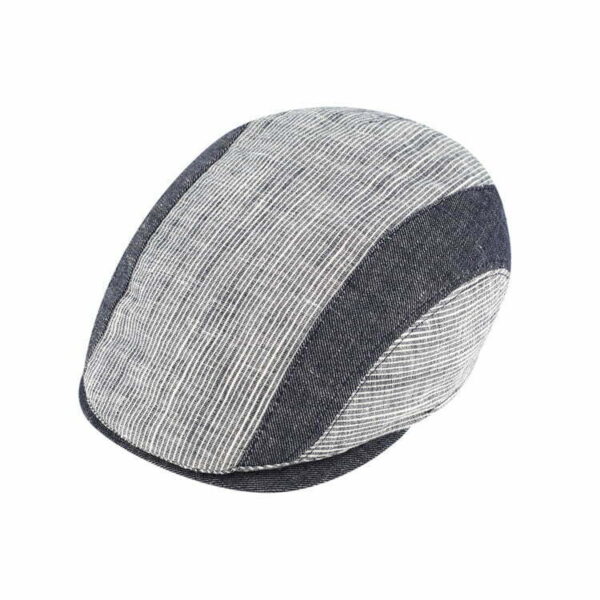 Fiebig Flatcap Stripes - Fiebig, Herre, Hattebutikken.no