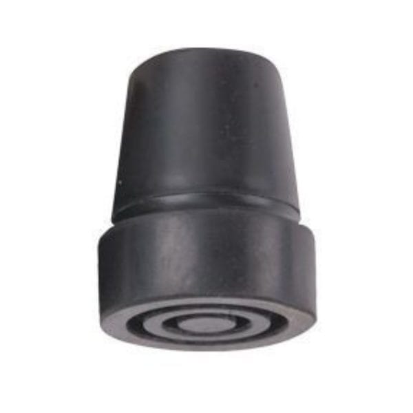 Gummidopsko Sort, 19mm Innvendig - Charles, Tilbehør, Hattebutikken.no