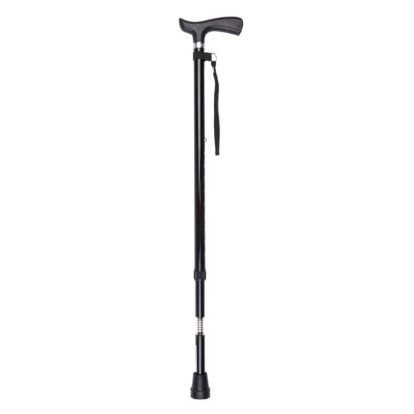 Charles Black Crutch Adjustable With Shock Absorber - Charles, Tilbehør, Hattebutikken.no