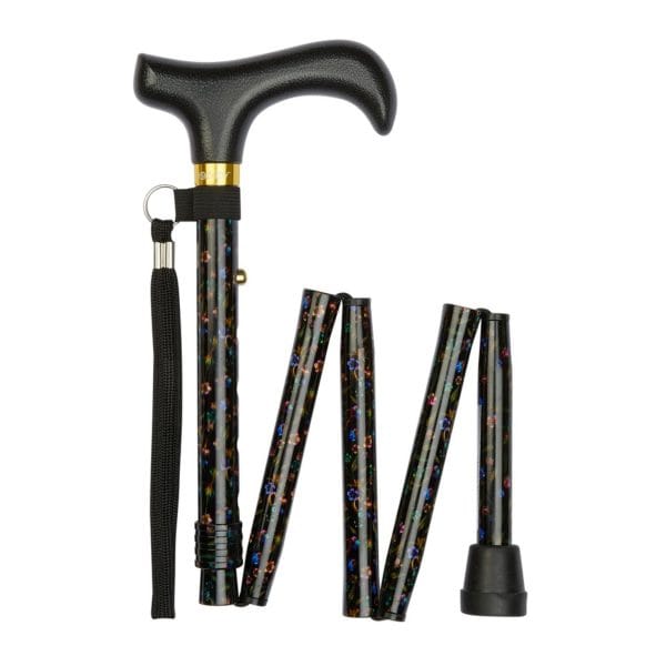 Charles Mini Black Floral Short - Charles, Tilbehør, Hattebutikken.no